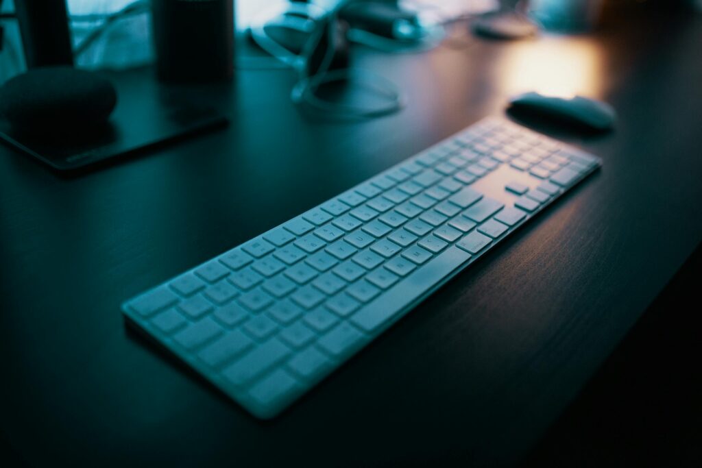 keyboard indicating the importance of typing in out life